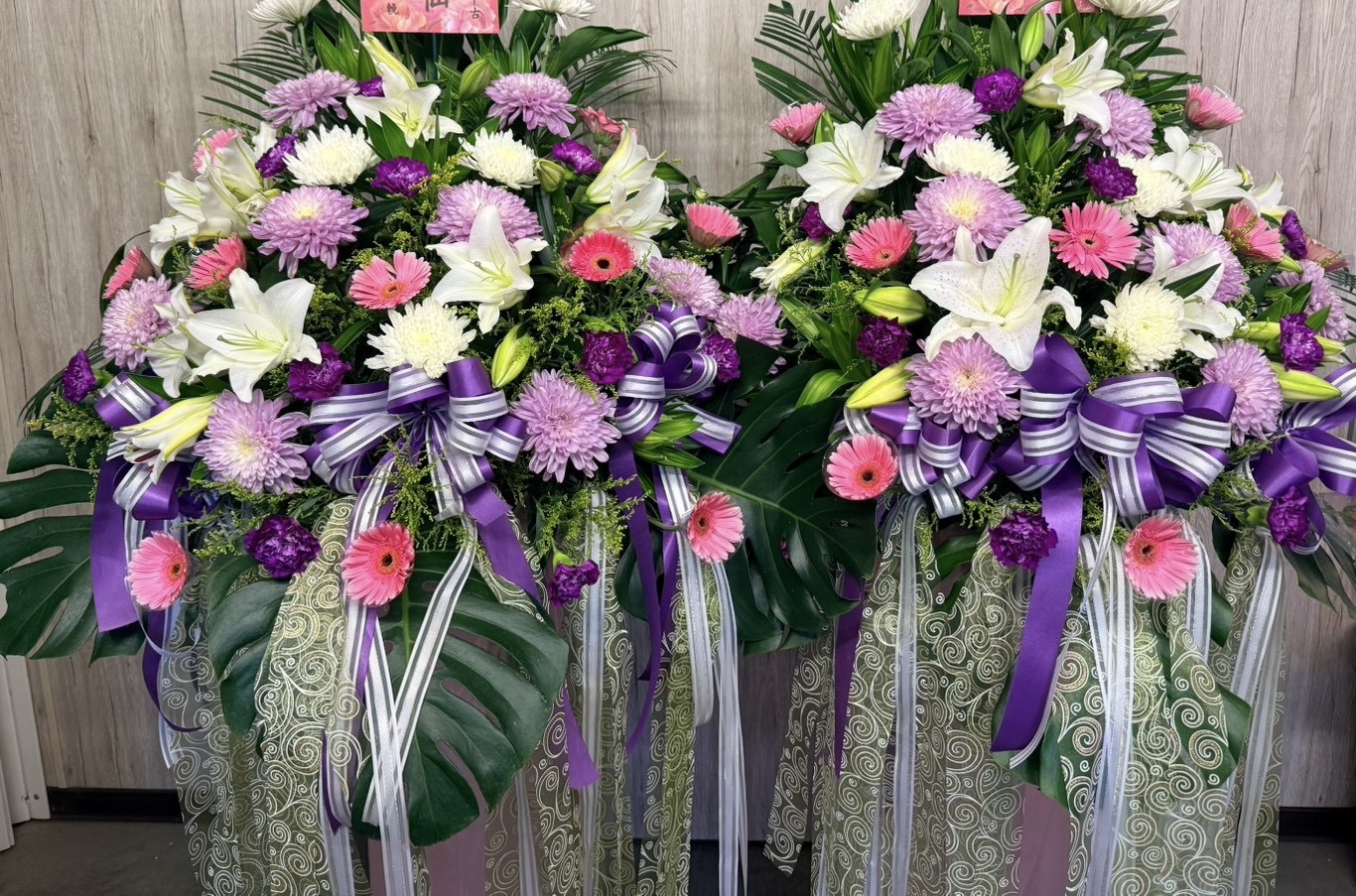 台南鮮花柱作品1