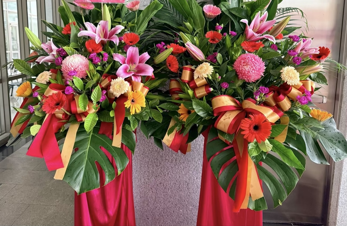 台南鮮花柱作品3