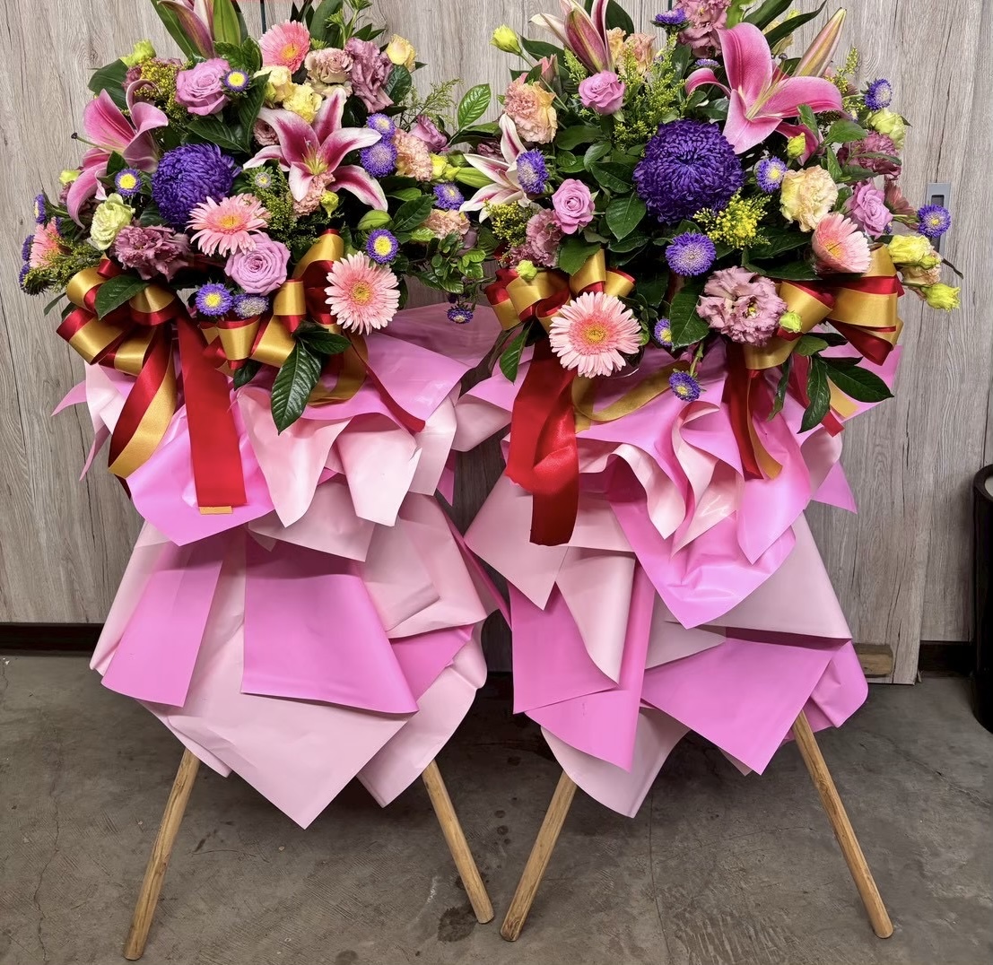 台南鮮花柱作品4