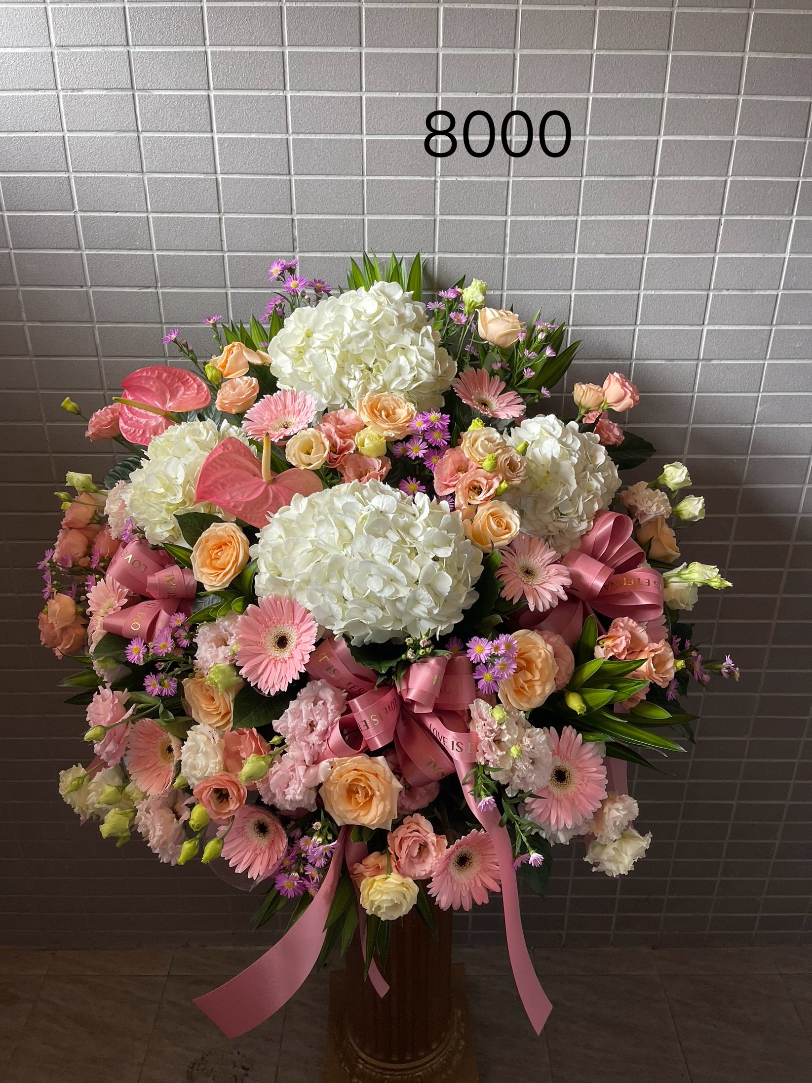 台南鮮花柱作品7