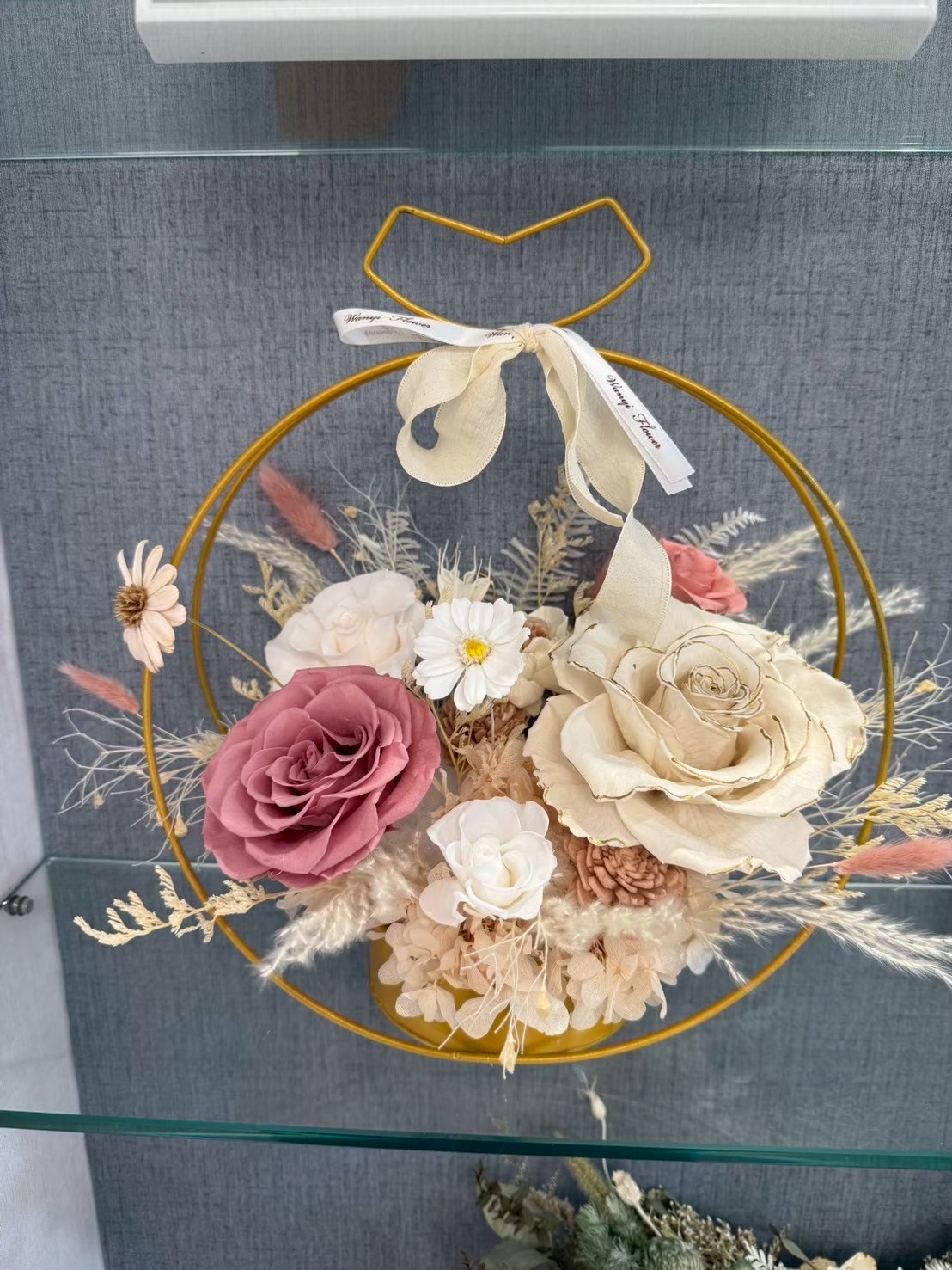 台南永生花作品1