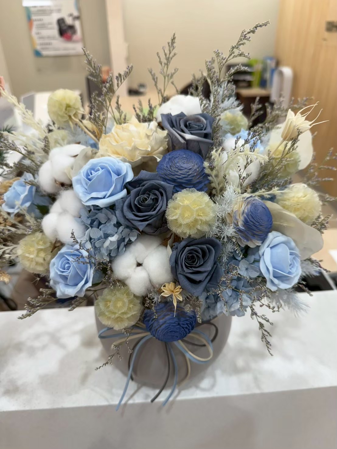台南永生花作品2