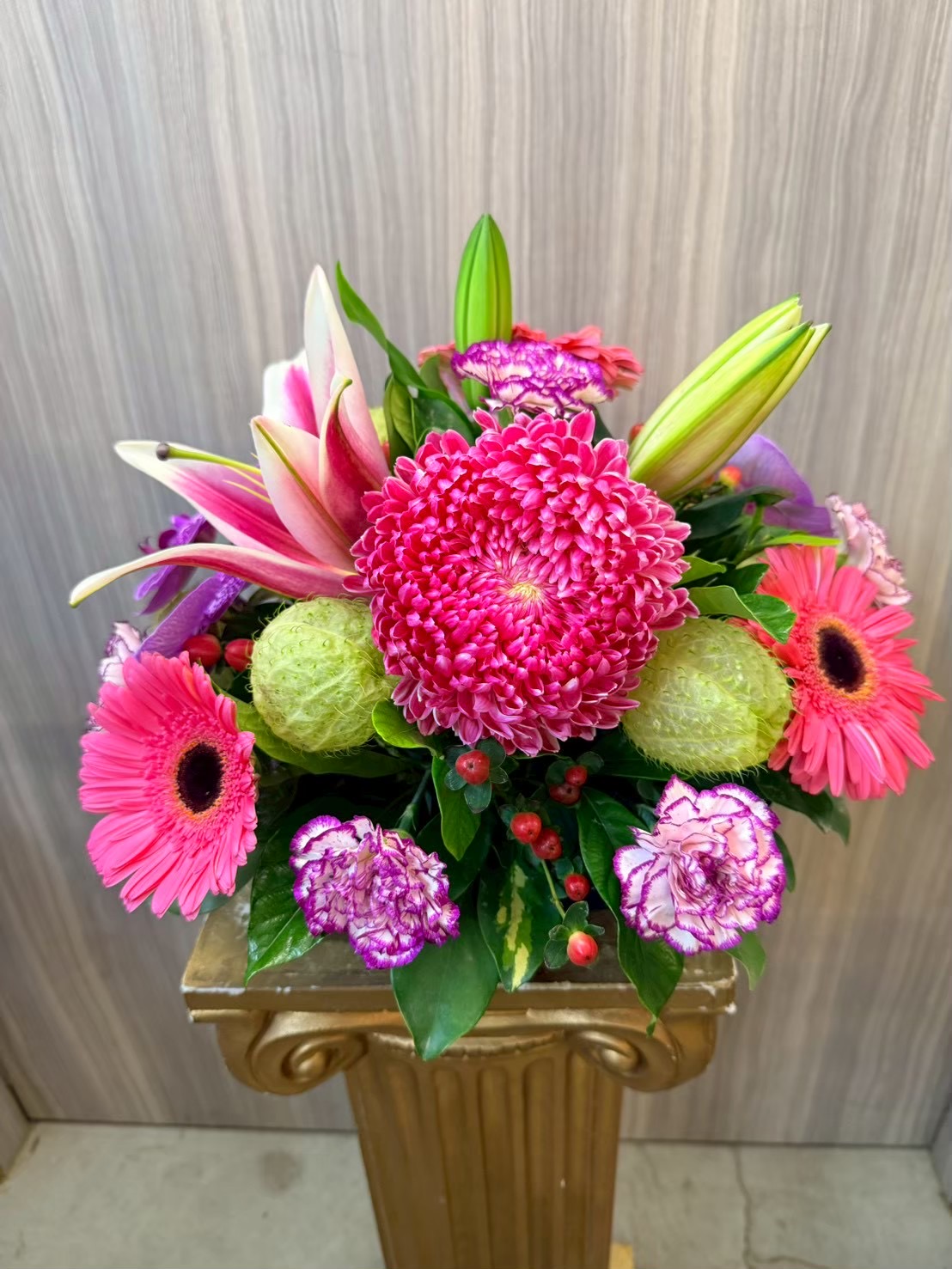 台南桌花作品1